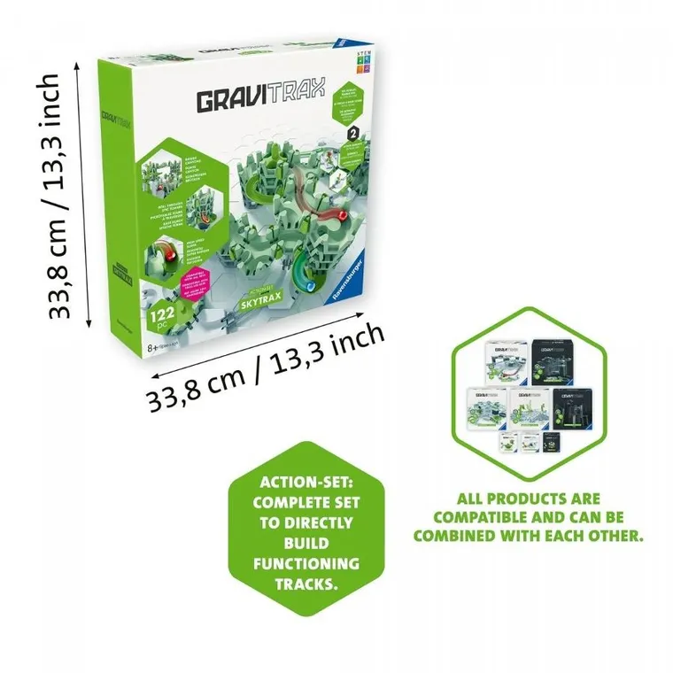Ravensburger, GraviTrax, Skytrax, zestaw startowy