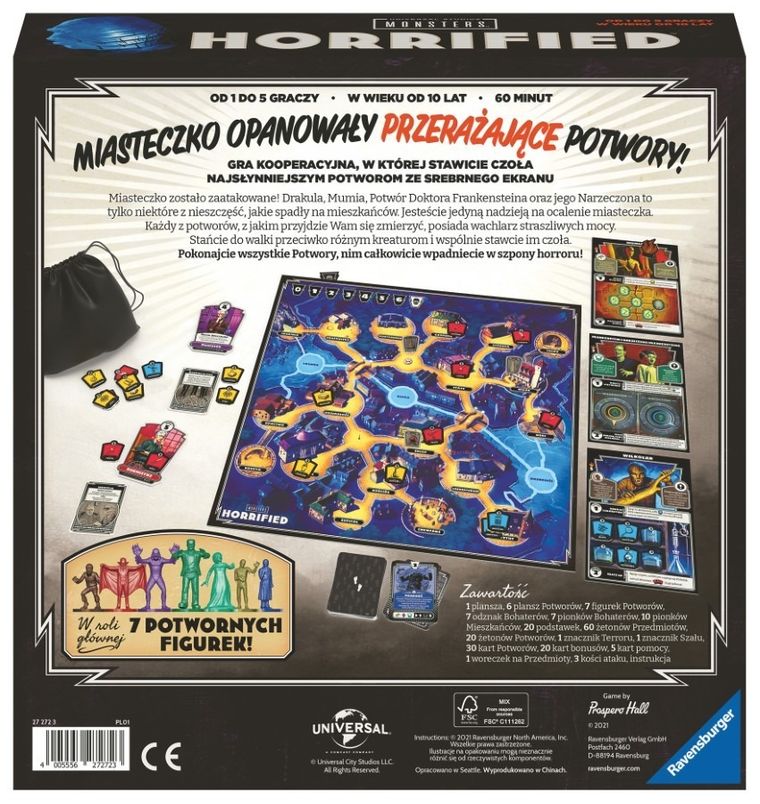 Ravensburger, Horrified, gra strategiczna