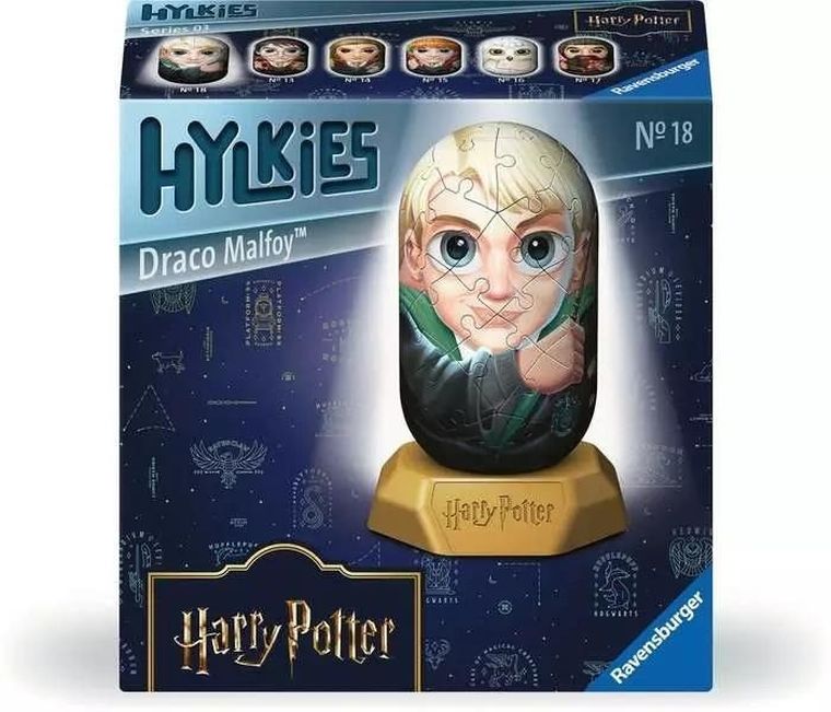 Ravensburger, Hylkies, Draco Malfoy, puzzle 3D, 56 elementów
