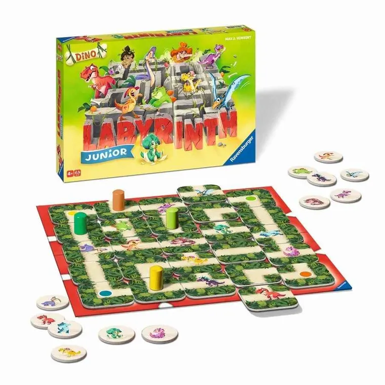 Ravensburger, Labyrinth Junior Dino, gra familijna
