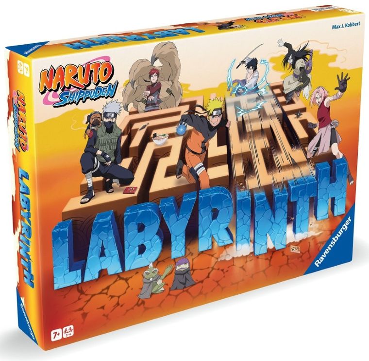 Ravensburger, Labyrinth Naruto, gra familijna