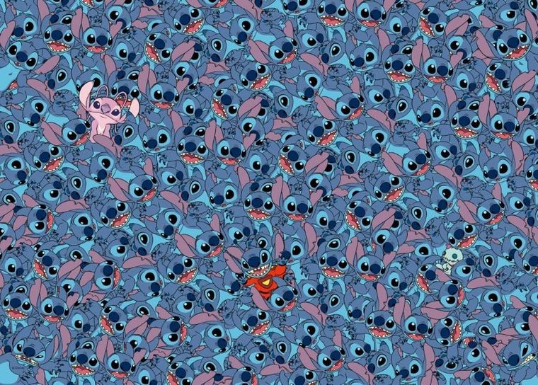 Ravensburger, Lilo i Stitch, Challenge, puzzle, 1000 elementów