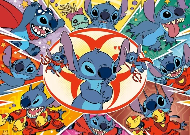 Ravensburger, Lilo i Stitch, puzzle, 100 elementów