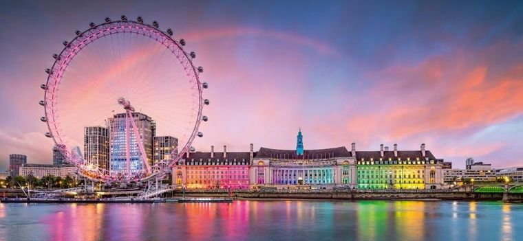 Ravensburger, Londyn, puzzle panoramiczne, 2000 elementów