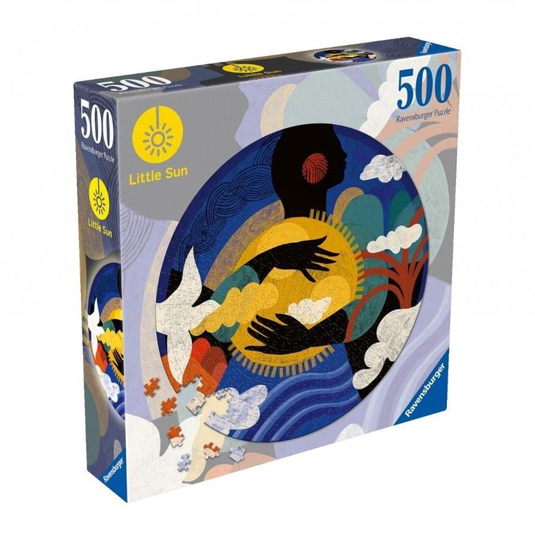 Ravensburger, Małe słońca, Czucie, puzzle, 500 elementów