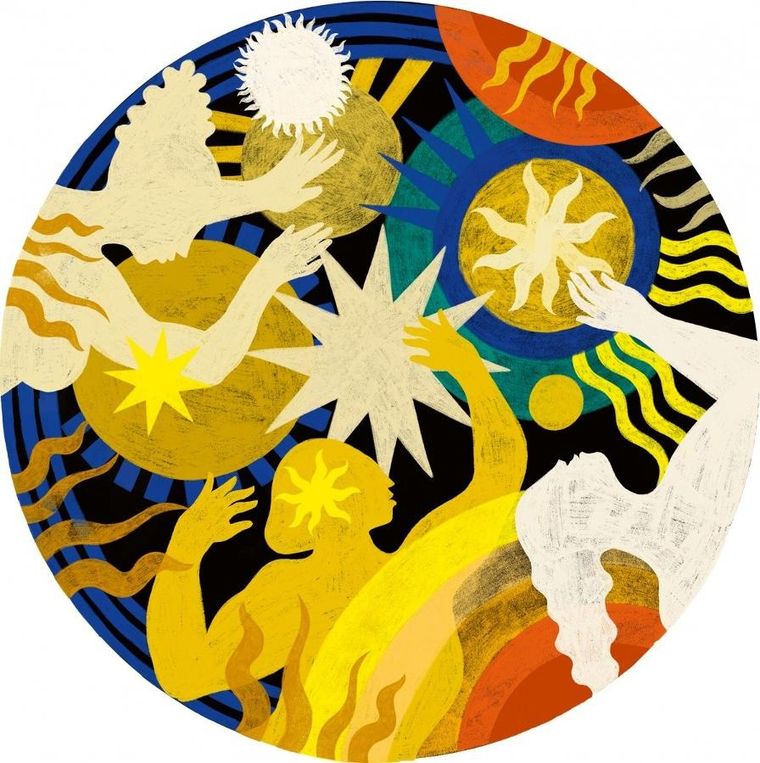 Ravensburger, Małe słońca, Zaangażowanie, puzzle, 500 elementów