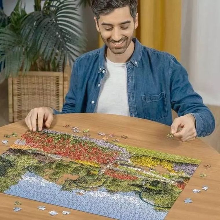 Ravensburger, Ogród Willa Pallavicino, puzzle, 1000 elementów