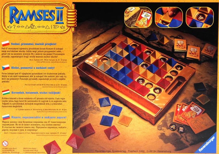 Ravensburger, Ramzes II, gra familijna