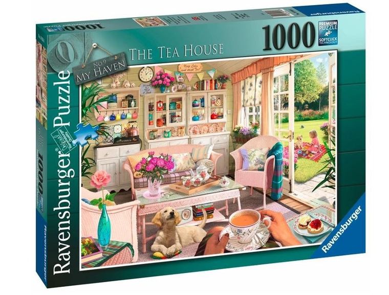Ravensburger, Słoneczne popołudnie, puzzle 2D, 1000 elementów