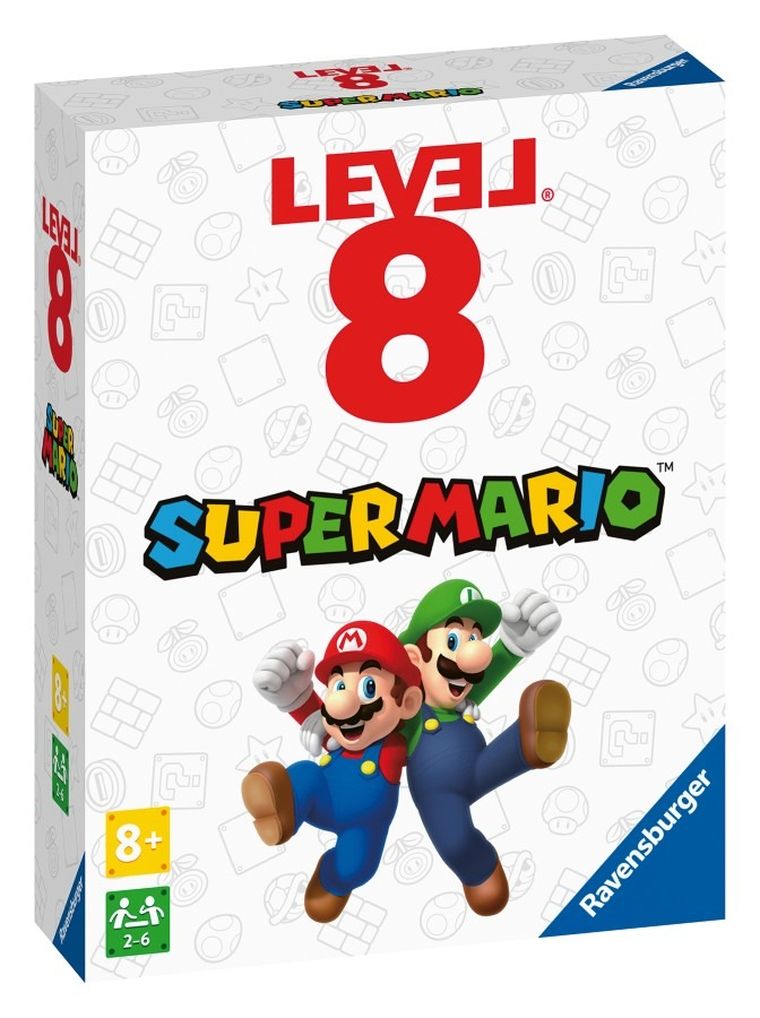 Ravensburger, Super Mari, Level 8, gra karciana