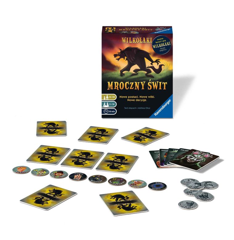 Ravensburger, Wilkołaki Mroczny Świt, gra karciana
