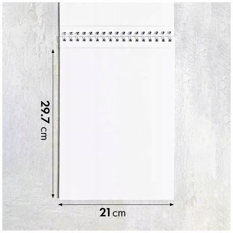 Rawmark, blok do markerów, A4, 40 arkuszy, 200gsm, 1 szt.