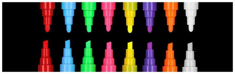 Rawmark, marker kredowy, śliwkowy