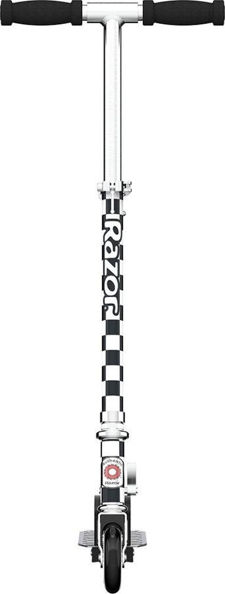 Razor, Checked Out, hulajnoga, szachownica