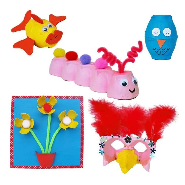 Re-Cycle-Me, Maska Wenecka, 5 zabawek, zestaw kreatywny