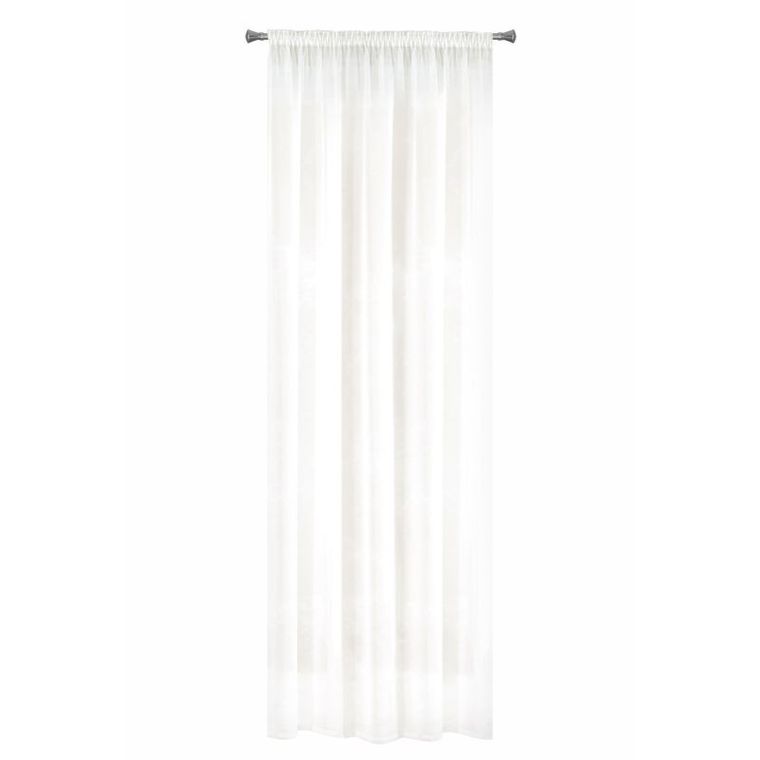 Rebecca, firana jednokolorowa o strukturze drobnego deszczyku, 140-250 cm