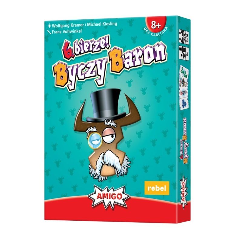 Rebel, 6 bierze! Byczy Baron, gra familijna