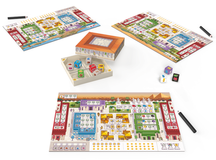 Rebel, 7 Cudów Świata: gra kościana