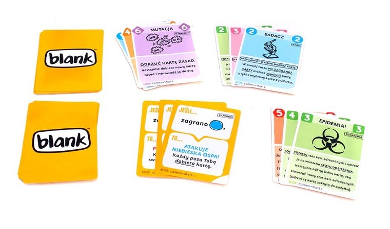 Rebel, Blank: Blankdemic, dodatek do gry