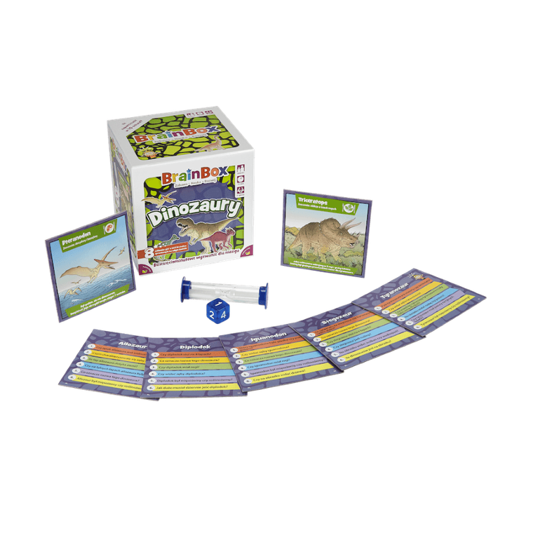 Rebel, BrainBox, Dinozaury, gra edukacyjna