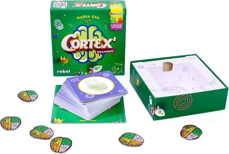 Rebel, Cortex 2 dla Dzieci, gra familijna z wyzwaniami