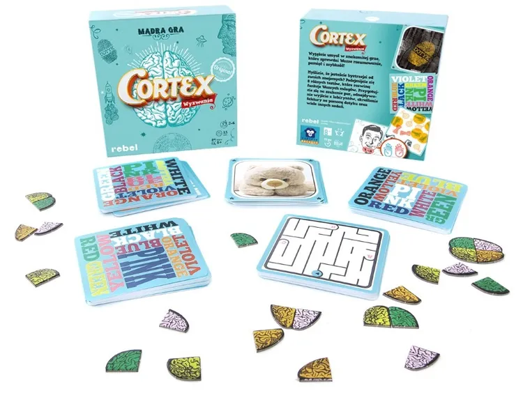 Rebel, Cortex, Wyzwania, gra towarzyska z wyzwaniami