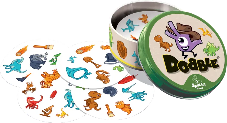 Rebel, Dobble, Dinozaury, gra familijna