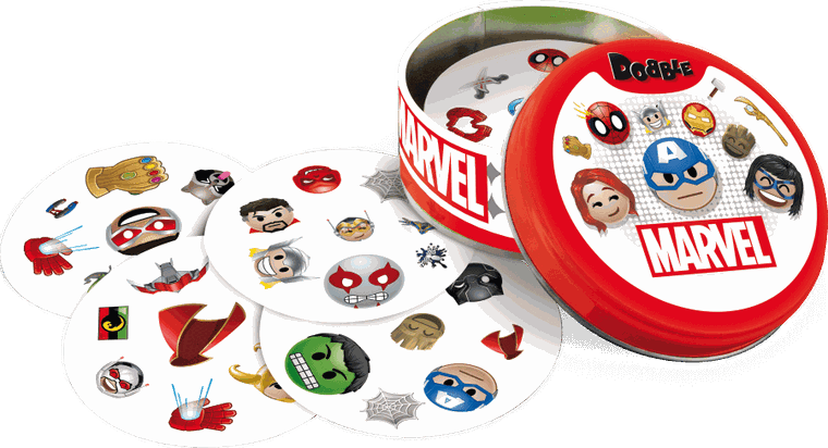 Rebel, Dobble, Marvel, Emoji, gra towarzyska