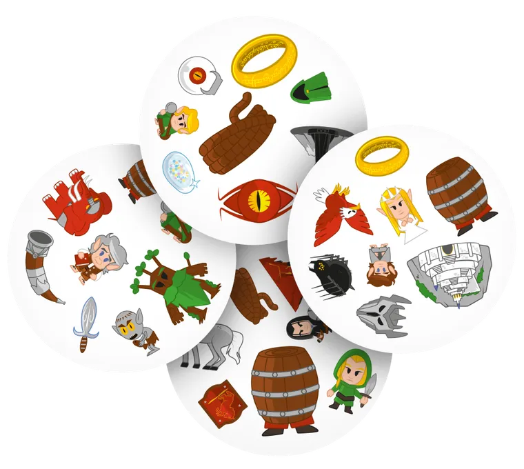 Rebel, Dobble, Władca Pierścieni, gra familijna