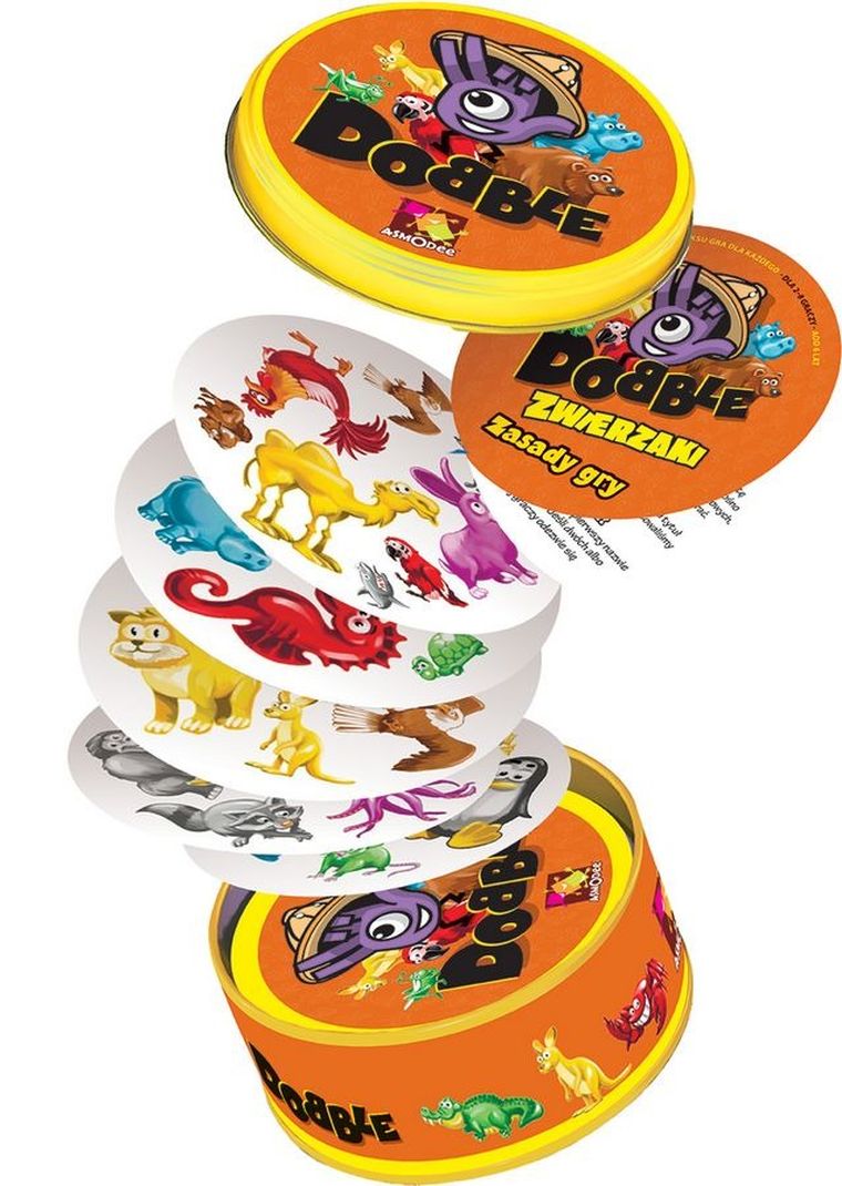 Rebel, Dobble, Zwierzaki, gra familijna