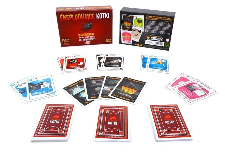 Rebel, Eksplodujące Kotki, gra towarzyska