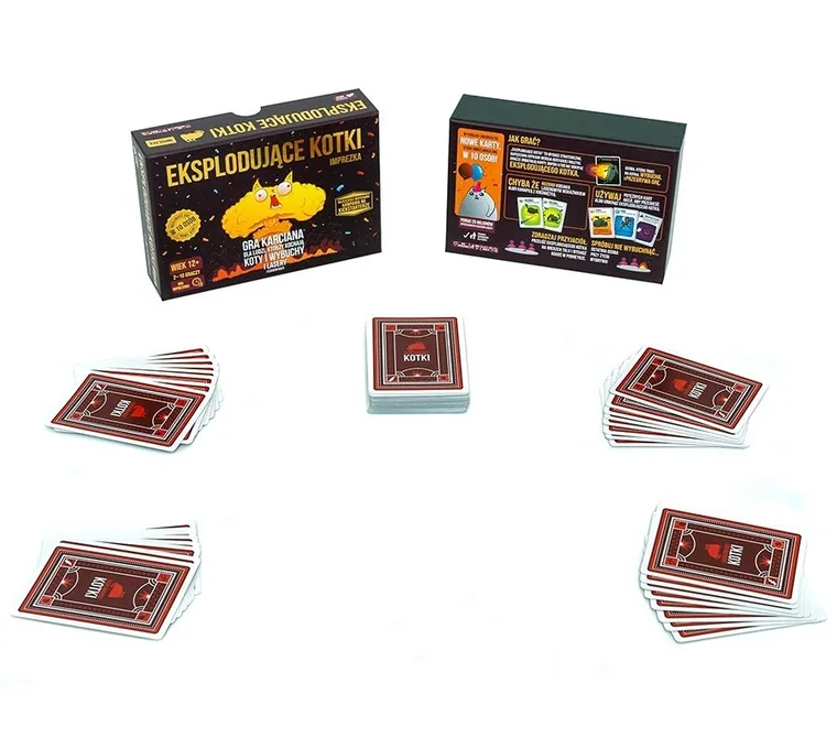 Rebel, Eksplodujące Kotki: Imprezka, cicha wersja, gra towarzyska