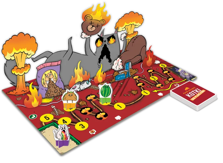 Rebel, Eksplodujące Kotki, towarzyska gra planszowa