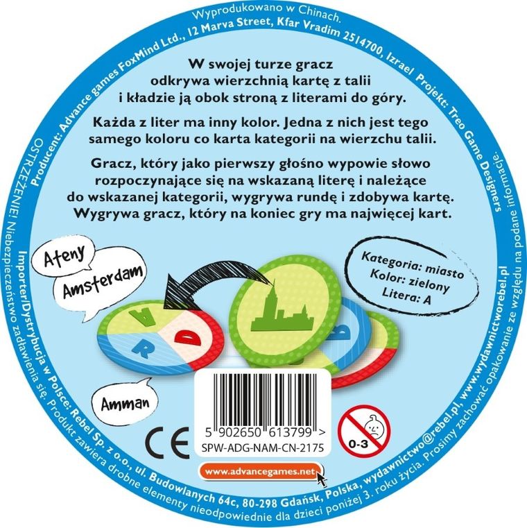 Rebel, Ekspresłówka, gra familijna