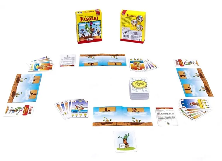 Rebel, Fasolki, gra karciana