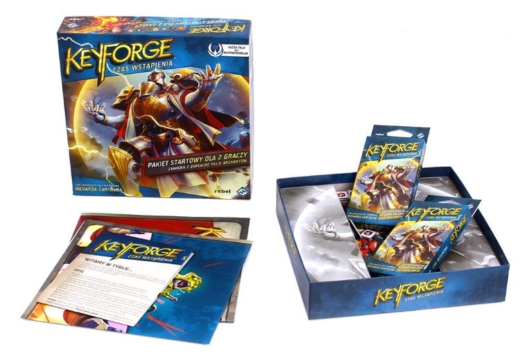 Rebel, KeyForge: Czas Wstąpienia - Pakiet startowy, gra karciana