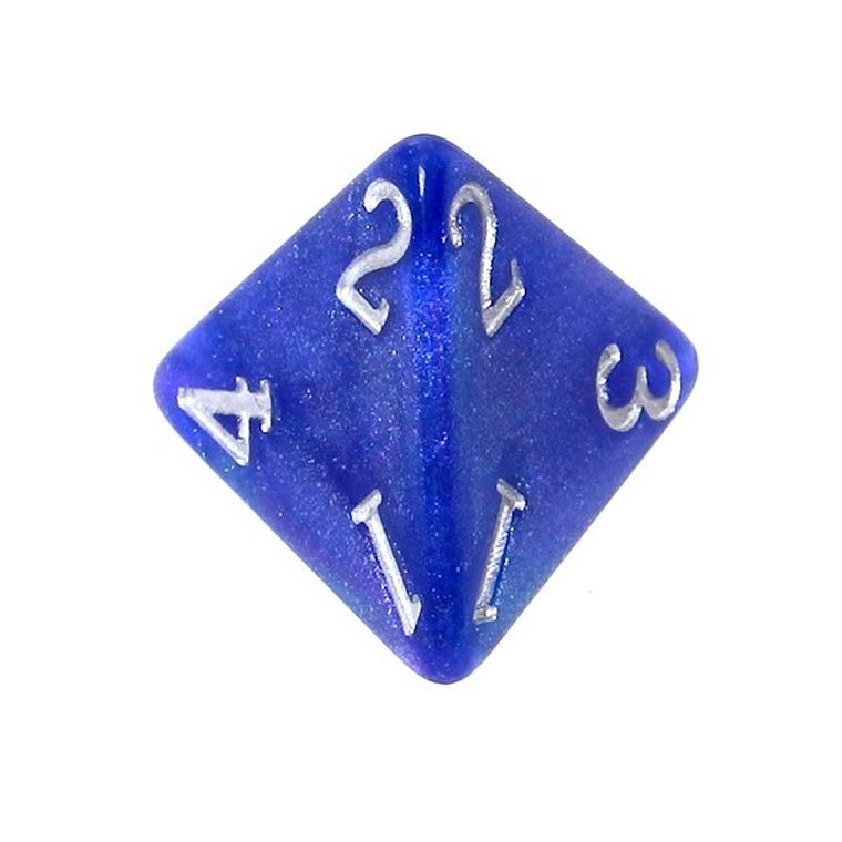 Rebel, komplet kości, akrylowe, Zmierzch