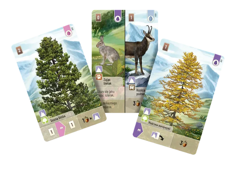 Rebel, Leśne rozdanie: Alpy, dodatek do gry