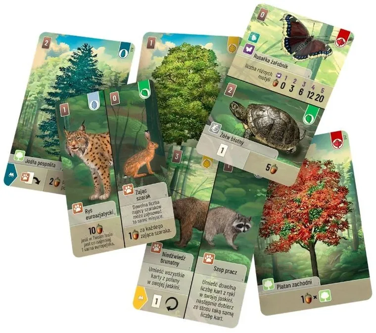 Rebel, Leśne rozdanie, gra strategiczna