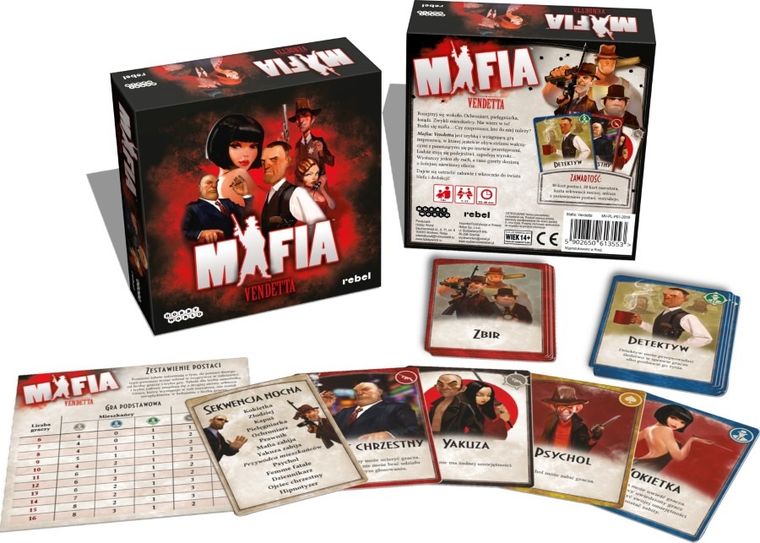 Rebel, Mafia: Vendetta (edycja polska), gra imprezowa