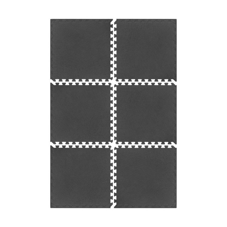 Rebel, mata pod sprzęt i na siłownię, puzzle 6 szt., 120-180 cm, RBA-3153