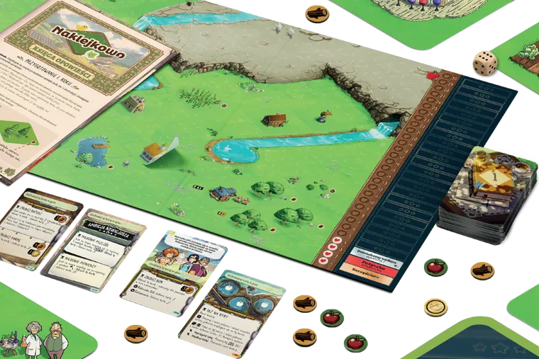 Rebel, Naklejkowo, gra towarzyska