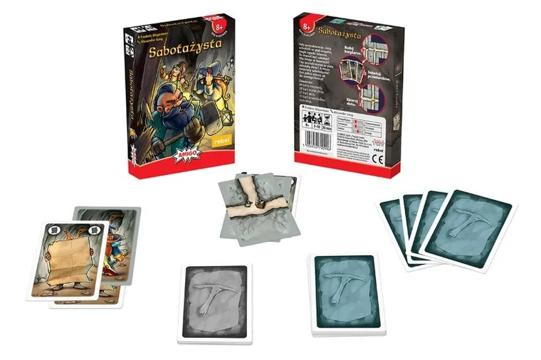 Rebel, Sabotażysta, gra karciana