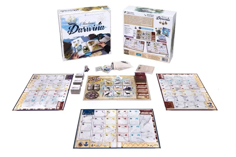 Rebel, Śladami Darwina, gra familijna