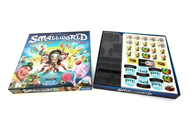 Rebel, Small World, Zestaw dodatków 1, Nie bój nic + W pajęczej sieci, gra strategiczna