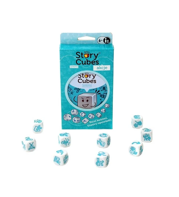 Rebel, Story Cubes: Akcje (nowa edycja), gra towarzyska