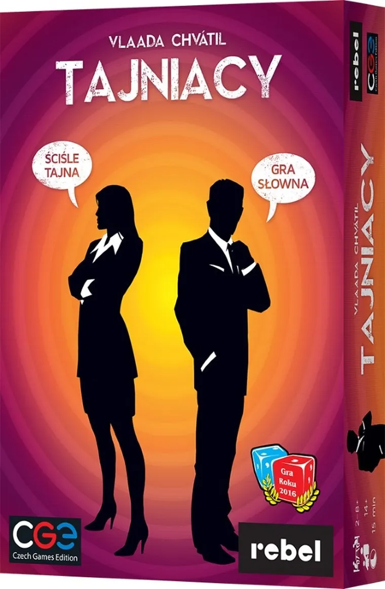 Rebel, Tajniacy, gra towarzyska