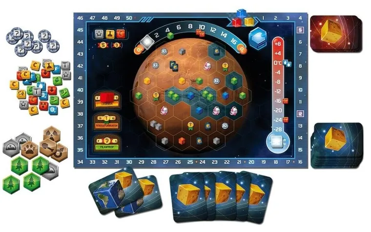 Rebel, Terraformacja Marsa, strategiczna gra kościana