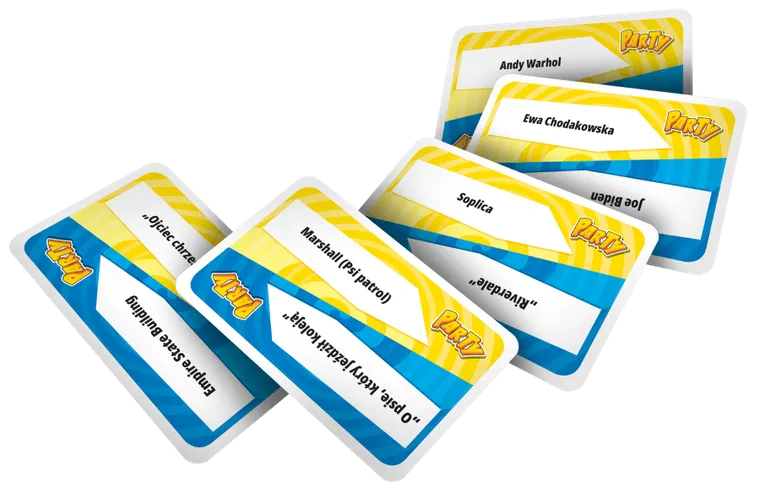 Rebel, Time's Up! Party (edycja niebieska), gra towarzyska