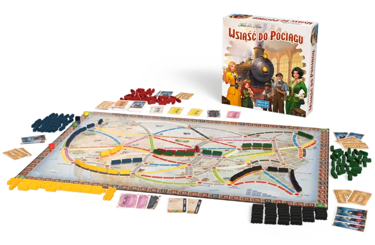 Rebel, Wsiąść do Pociągu: Ameryka Północna, gra familijna